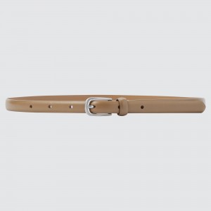 UNIQLO Belt 2021 Season Beige | 74NHQLDWB