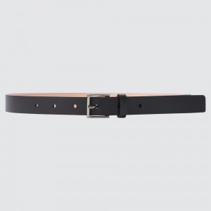 UNIQLO Belt Svarte | 40CPGEBYF