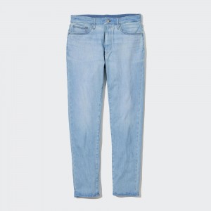 UNIQLO Ezy Ultra Stretch Slim Fit Jeans Blå | 24JKWBVCN