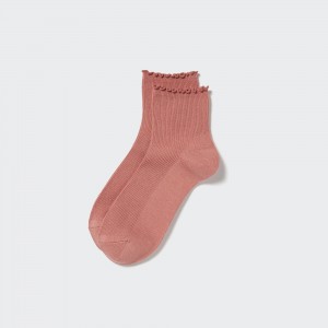 UNIQLO Heattech Thermal Socks Rosa | 27FUGNWLT