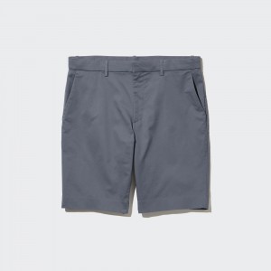 UNIQLO Stretch Slim Fit Shorts Gray | 03RQWSPCN