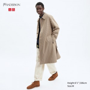 UNIQLO Trench Coat Beige | 83LHAPWMB