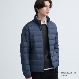 UNIQLO Ultra Light Down 3d Cut Quilted Jacket Blå | 32XTSIBPN