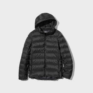 UNIQLO Ultra Light Down Parka Svarte | 80YINXLGC