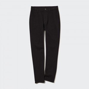 UNIQLO Ultra Stretch Leggings Trousers Svarte | 75TSUYQCP