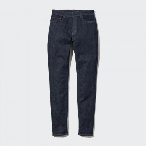 UNIQLO Ultra Stretch Skinny Fit Jeans Blå | 36TCBPHDE