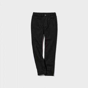 UNIQLO Ultra Stretch Soft Jeans Svarte | 08DBQOPHL