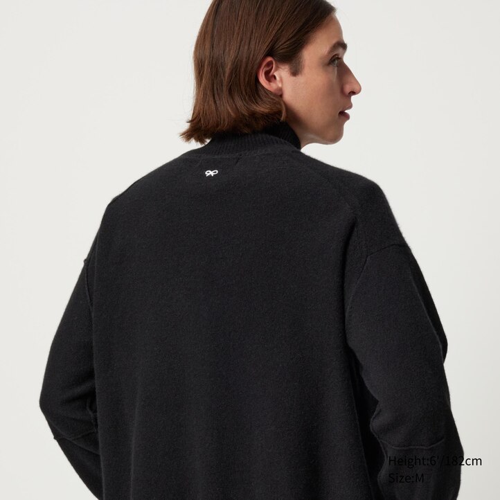 UNIQLO 100pct Cashmere High Neck Jumper Svarte | 97OHVUKAE