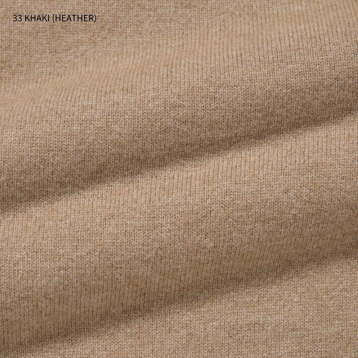 UNIQLO 100pct Cashmere Turtleneck Jumper Mørke | 10TQAUEFI