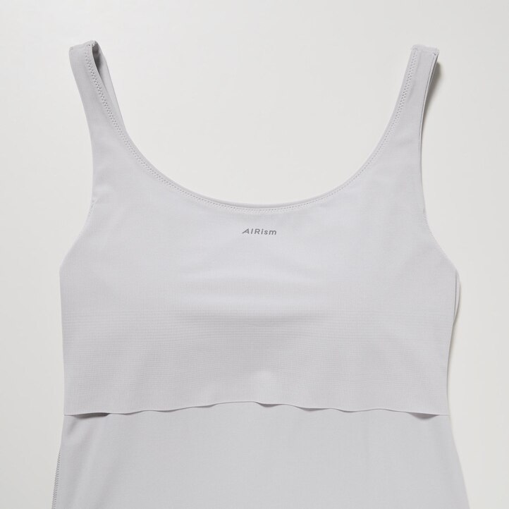 UNIQLO Airism Sleeveless Bra Top Marineblå | 18GAXDIVQ