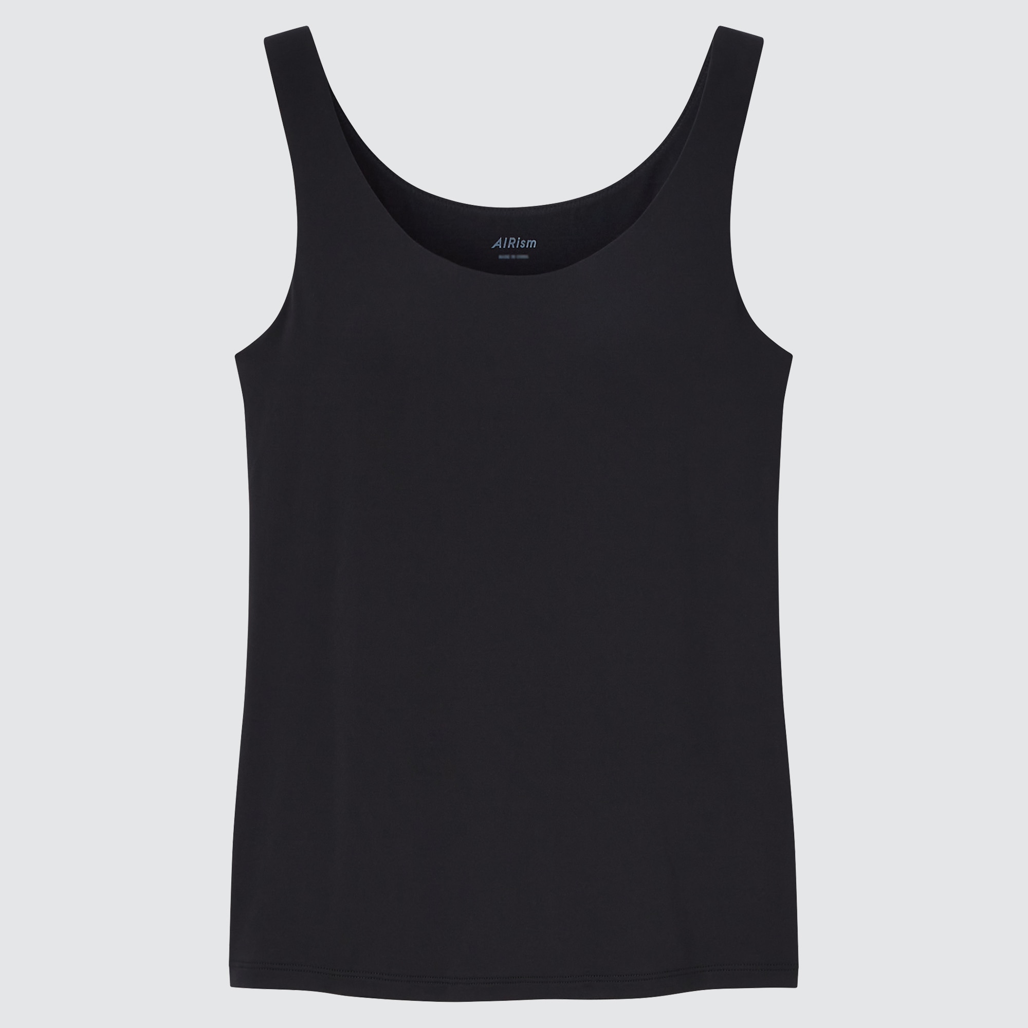 UNIQLO Airism Sleeveless Bra Top Svarte | 86XDBSFAP