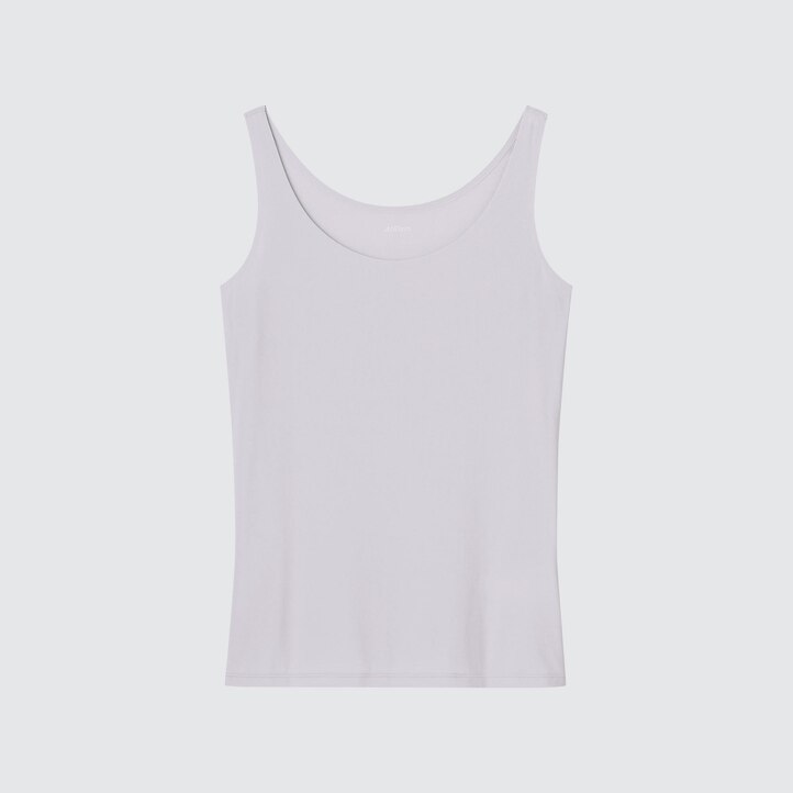 UNIQLO Airism Sleeveless Vest Top Hvite | 97TIKWGZE