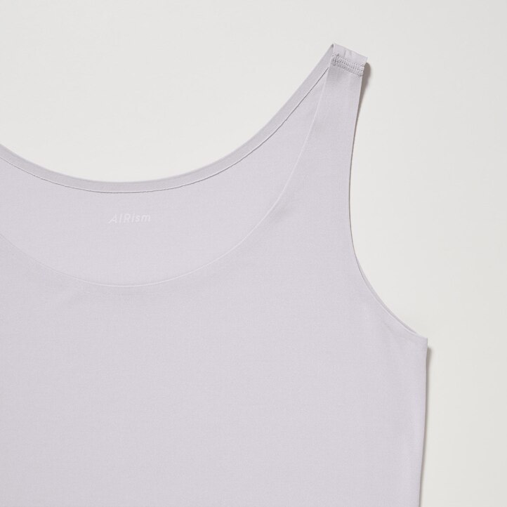 UNIQLO Airism Sleeveless Vest Top Hvite | 97TIKWGZE