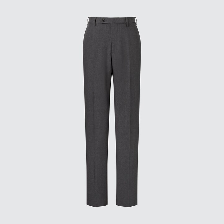 UNIQLO Airsense Ultra Light Wool Like Trousers Mørke | 49CANEKBF