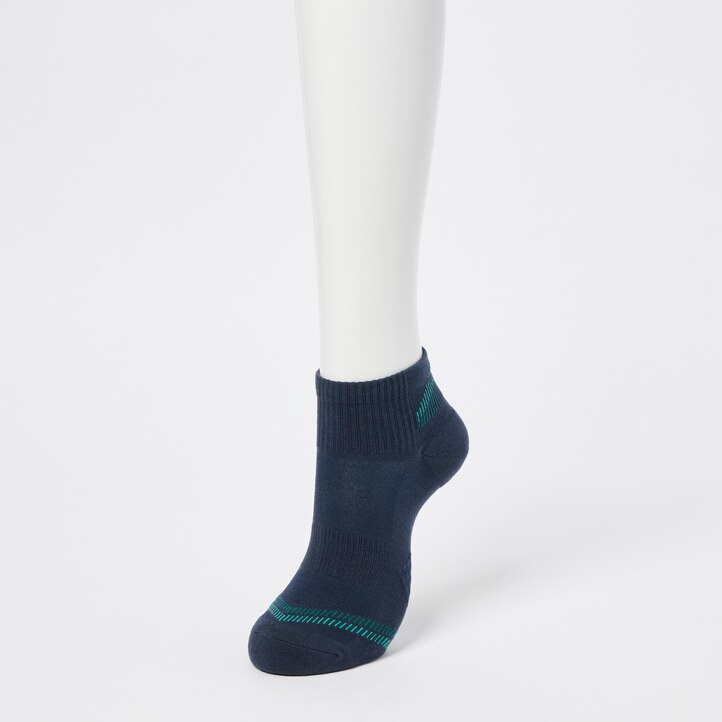 UNIQLO Ankle Sports Socks Three Pairs Hvite | 23MHRUFYO