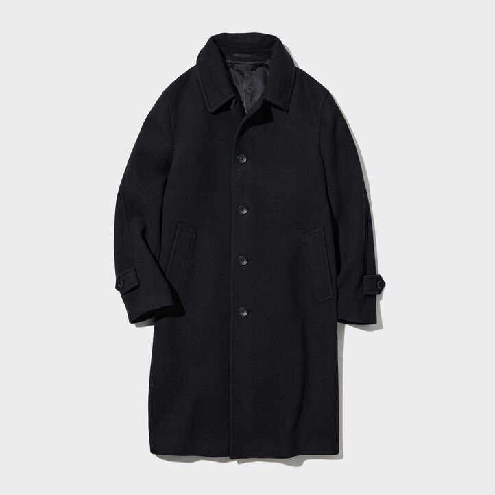 UNIQLO Balmacaan Coat Olivengrønne | 75QGHZAWP