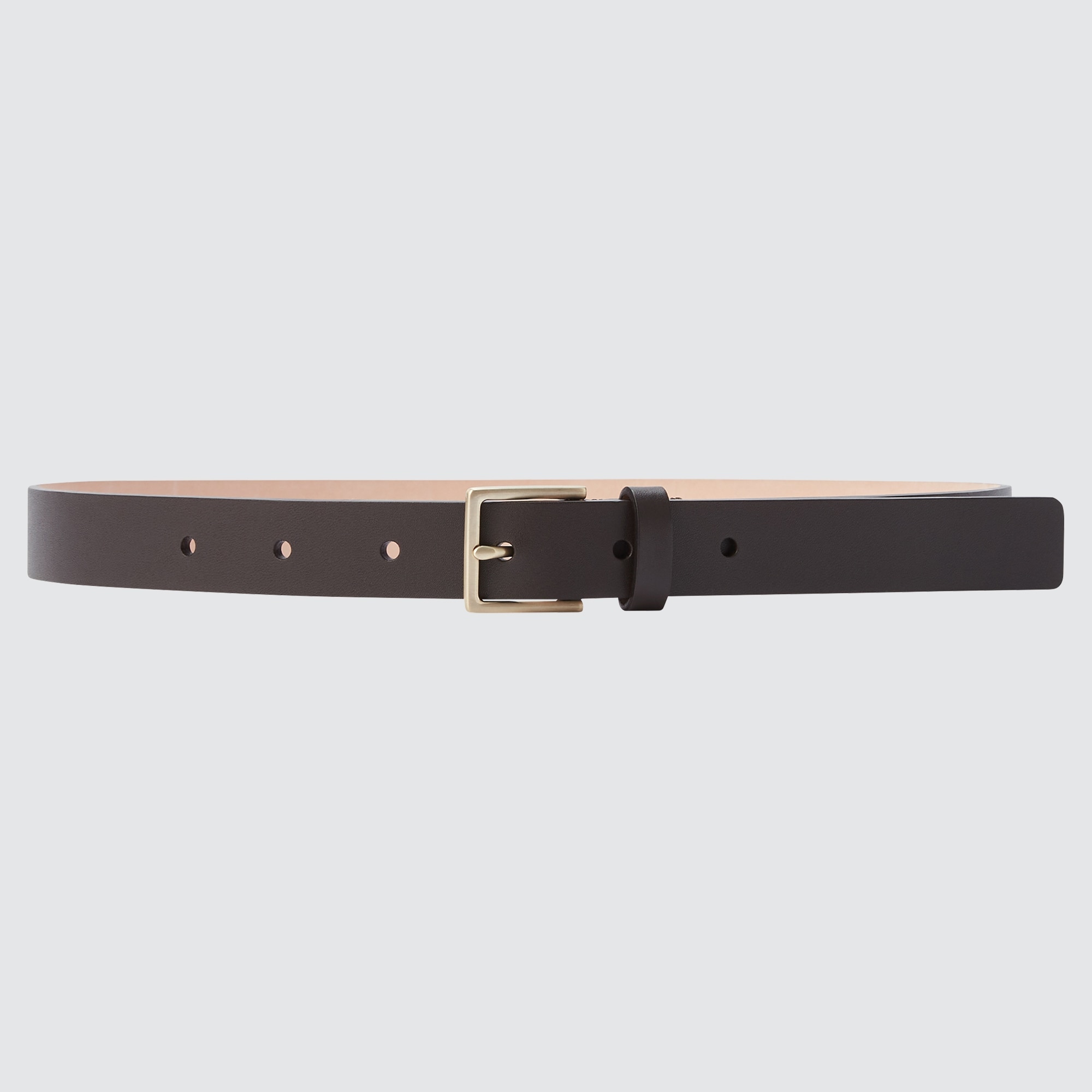 UNIQLO Belt 2021 Season Mørke Brune | 31IFDWPXM