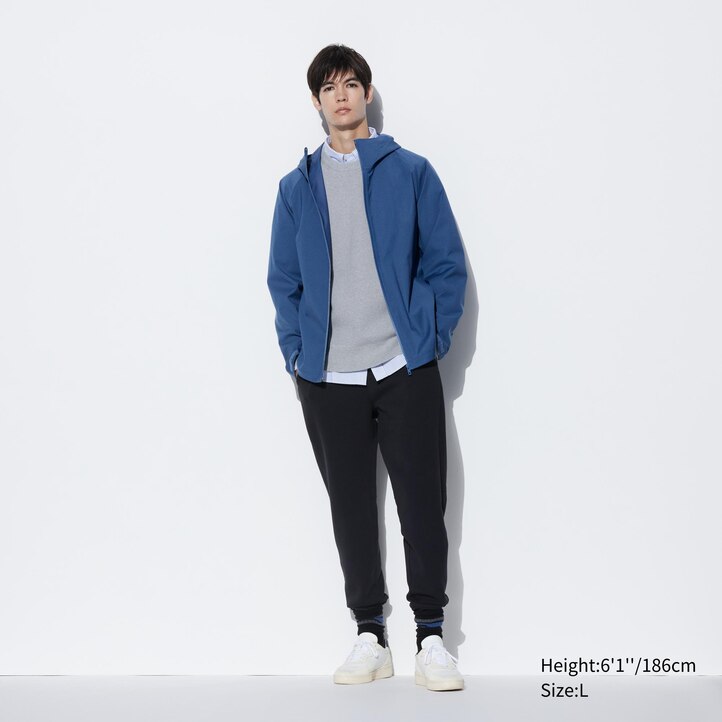 UNIQLO Blocktech 3d Cut Parka Svarte | 60KTMSQCJ