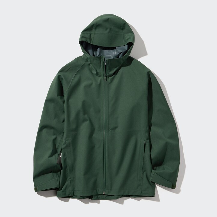 UNIQLO Blocktech 3d Cut Parka Svarte | 60KTMSQCJ