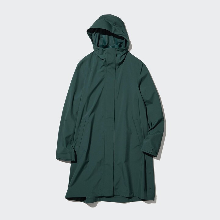 UNIQLO Blocktech Coat Svarte | 09QJMKIHD