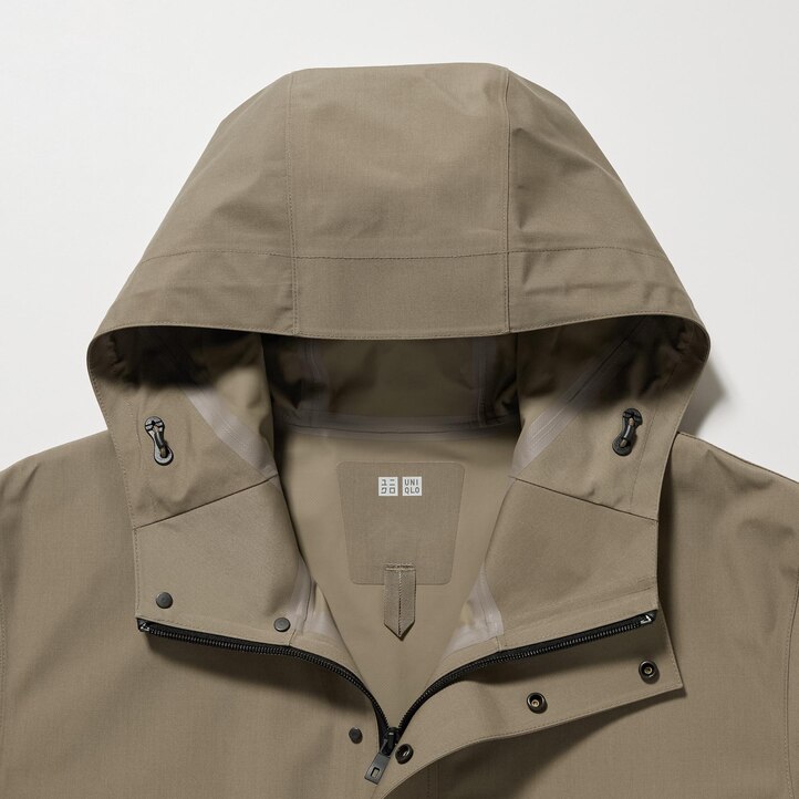 UNIQLO Blocktech Coat Svarte | 14CLGYFAW