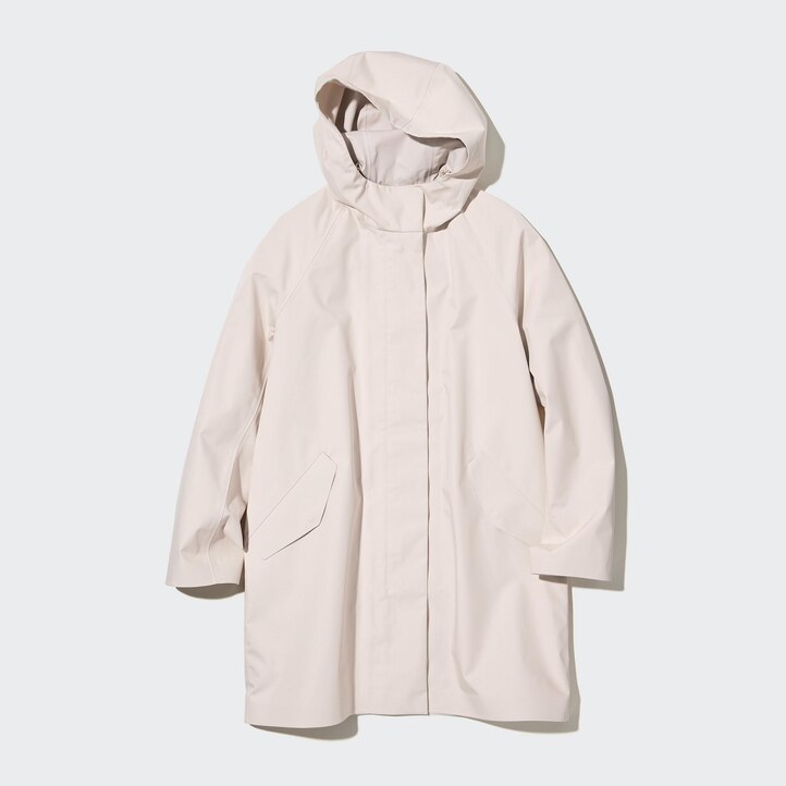 UNIQLO Blocktech Half Coat Svarte | 23PTYZGRA