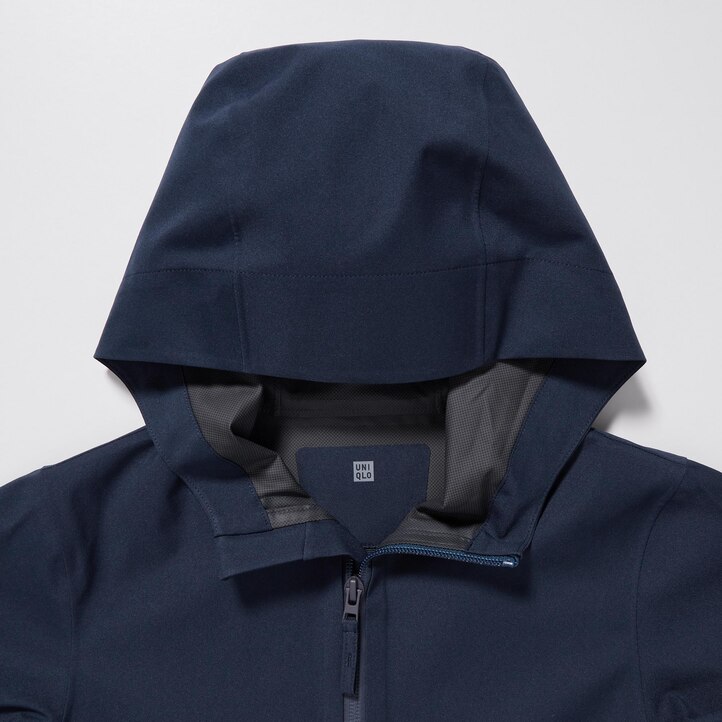 UNIQLO Blocktech Hooded Parka Water Repellent Rød | 97ORXWPKI