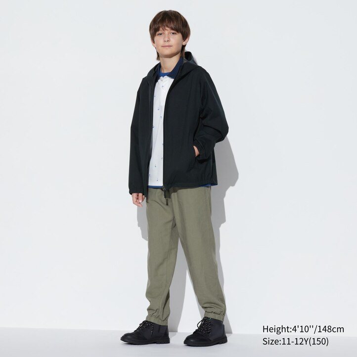 UNIQLO Blocktech Parka Marineblå | 23UNKFZGO