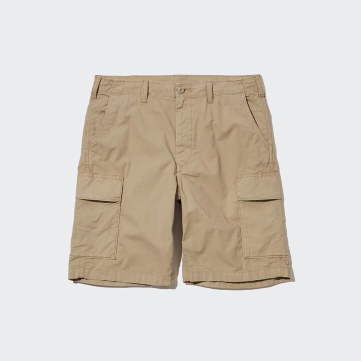 UNIQLO Cargo Shorts Hvite | 10XADTNOK