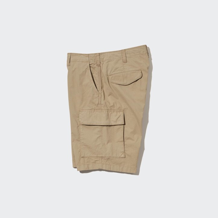 UNIQLO Cargo Shorts Hvite | 10XADTNOK