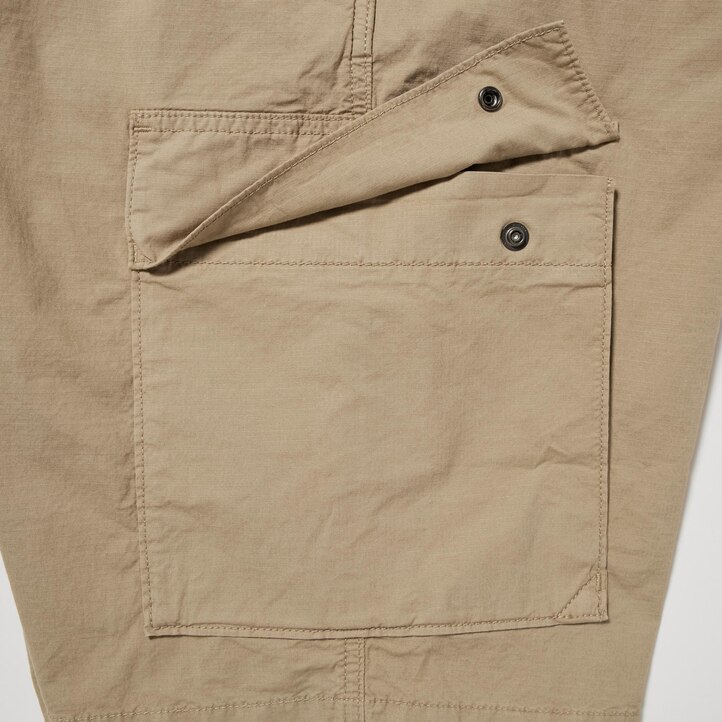 UNIQLO Cargo Shorts Hvite | 10XADTNOK