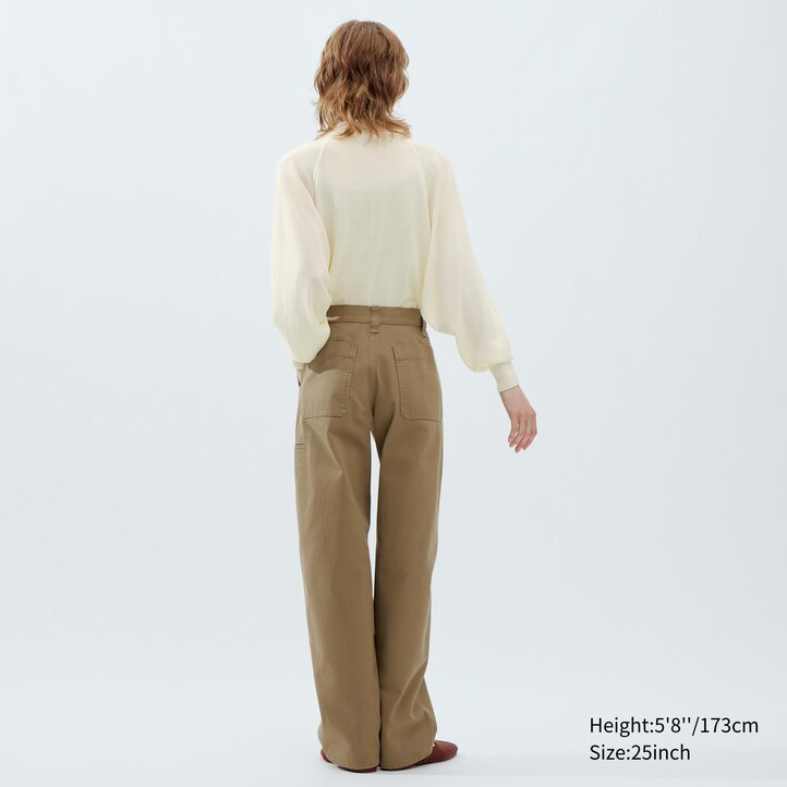 UNIQLO Chino Trousers Svarte | 80XAHJGRT