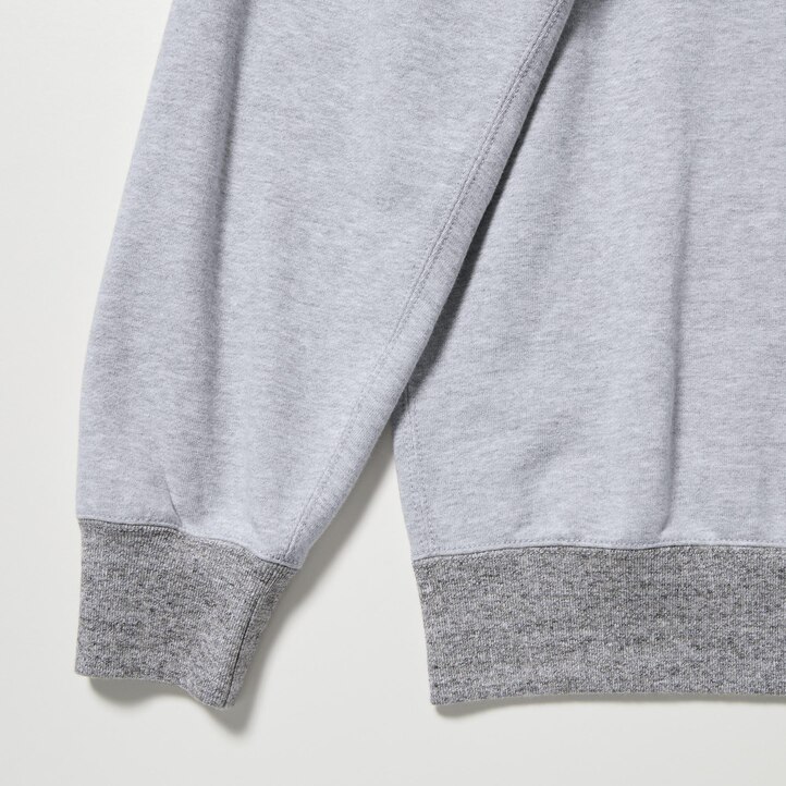 UNIQLO College Sweatshirt Gray | 41WPVELMX