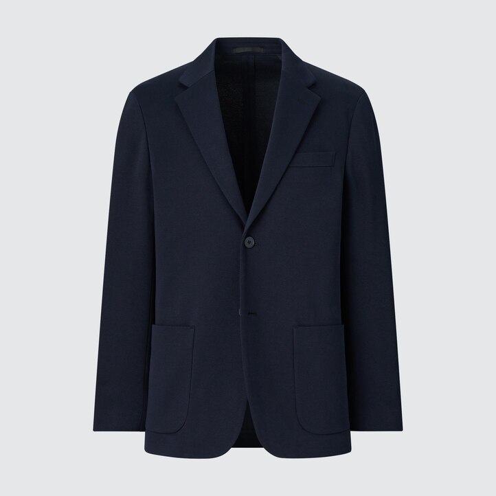 UNIQLO Comfort Blazer Jacket Mørke | 58TYFPRAG