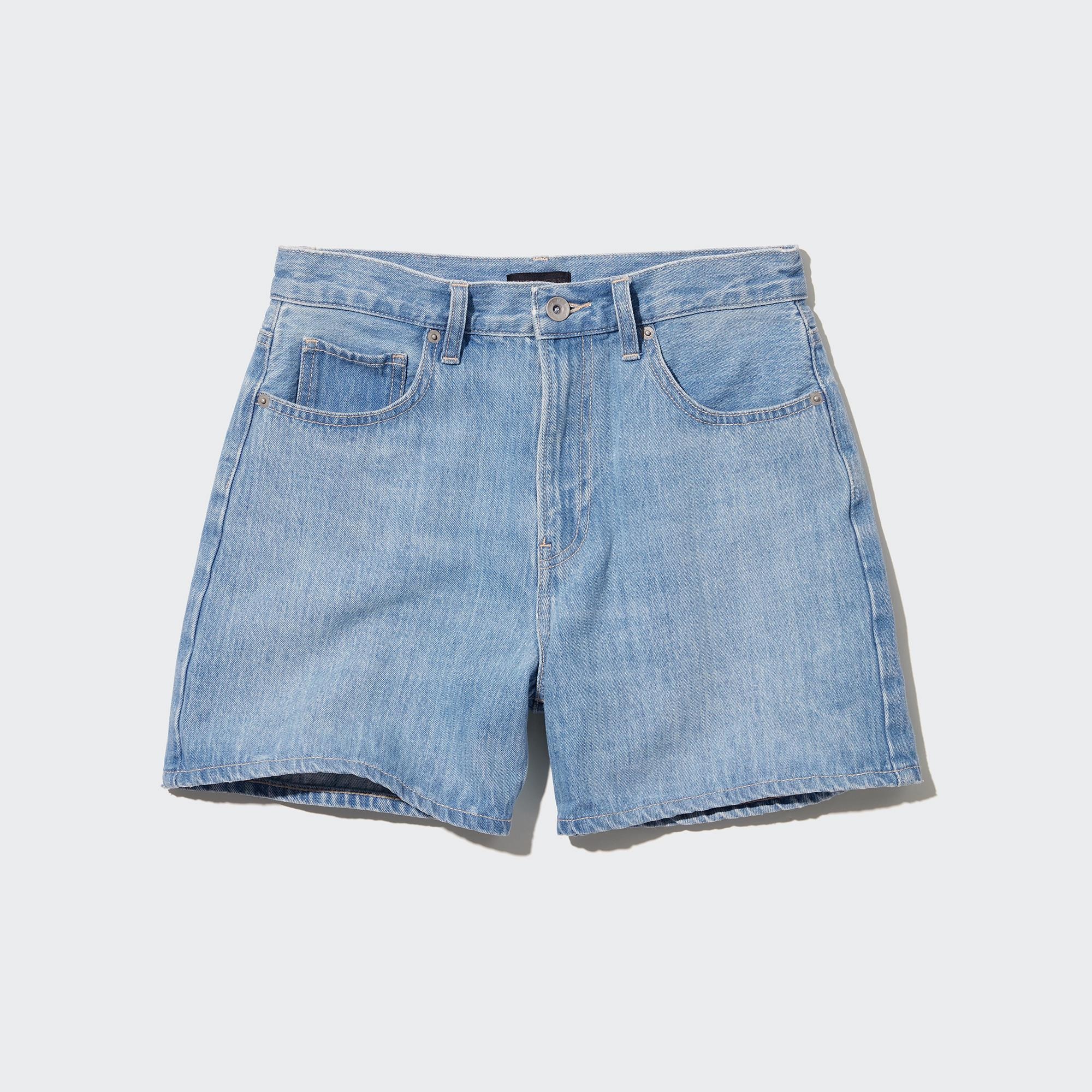 UNIQLO Denim Shorts Blå | 62DCTPNGV