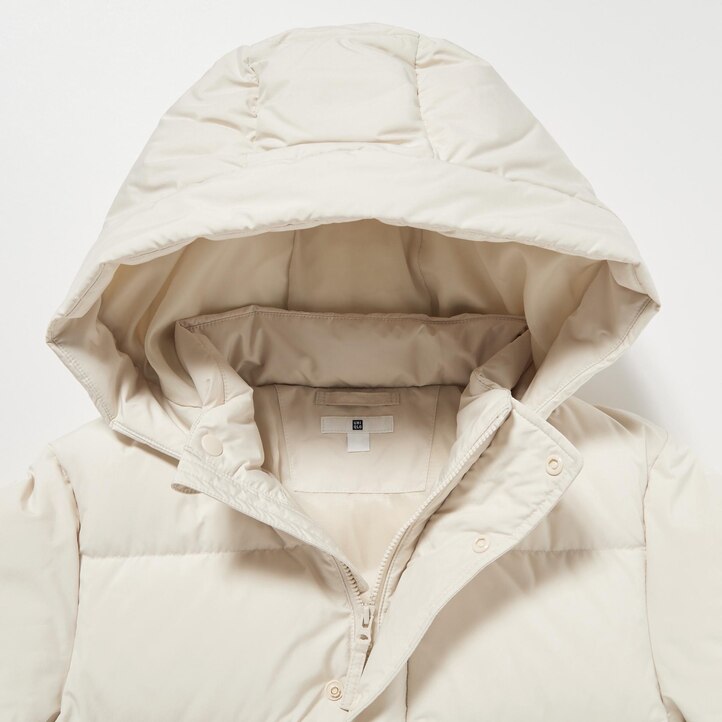 UNIQLO Down Parka Water Repellent Svarte | 48MGXDAOR