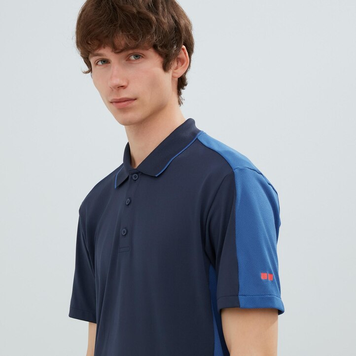 UNIQLO Dry Ex Polo Shirt Gray | 19OLSCQDP