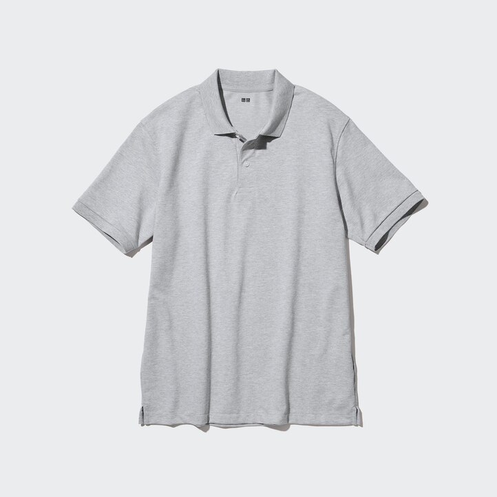 UNIQLO Dry Piqué Polo Shirt Hvite | 46BJRAHCX