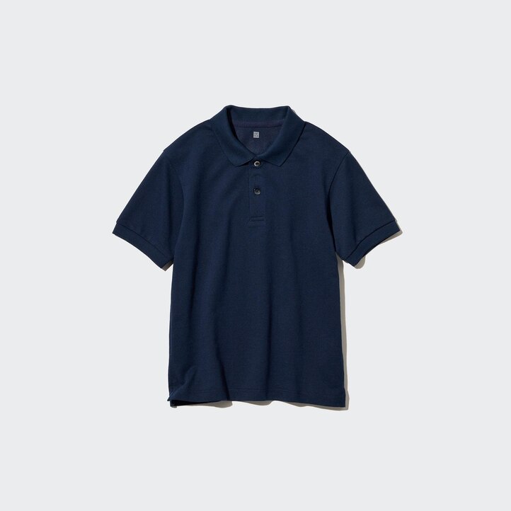 UNIQLO Dry Piqué Short Sleeved Polo Shirt Hvite | 29LYNFAJT