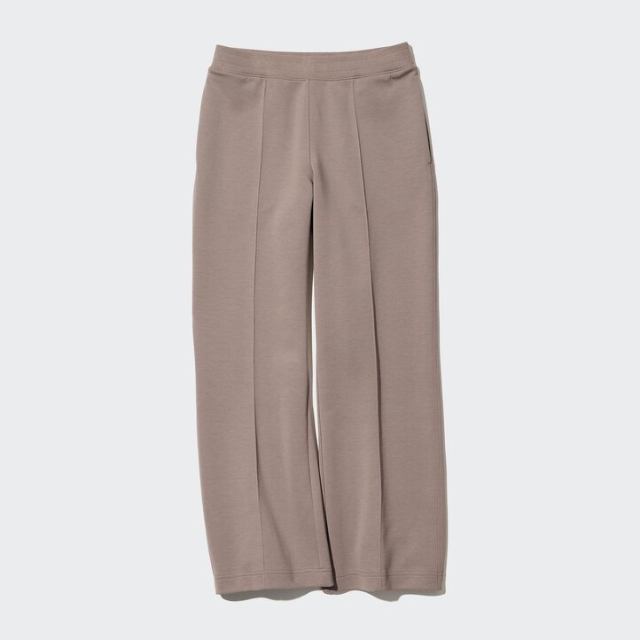 UNIQLO Dry Straight Leg Joggers Hvite | 58VLFGZDK