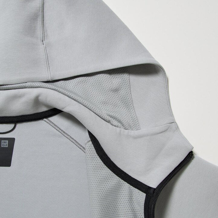 UNIQLO Dry Stretch Zipped Hoodie Lyse | 14CTVMWNO