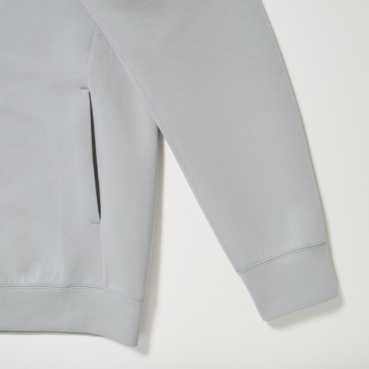 UNIQLO Dry Stretch Zipped Hoodie Lyse | 14CTVMWNO