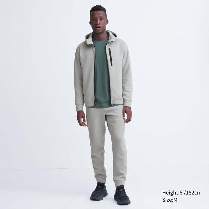 UNIQLO Dry Sweat Stretch Zipped Hoodie Lyse | 60ZABRPVE