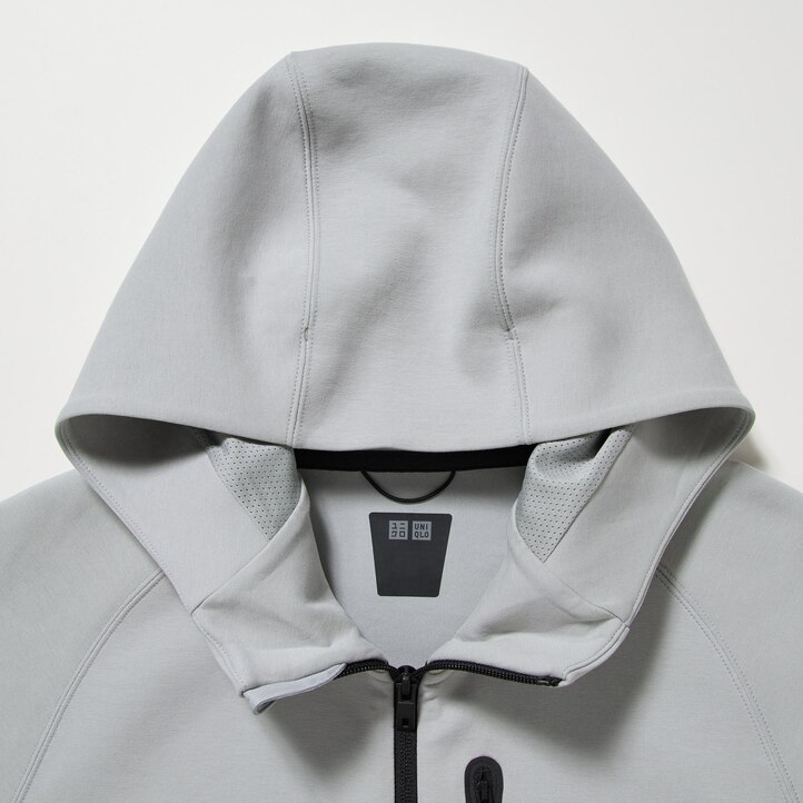 UNIQLO Dry Sweat Stretch Zipped Hoodie Lyse | 60ZABRPVE