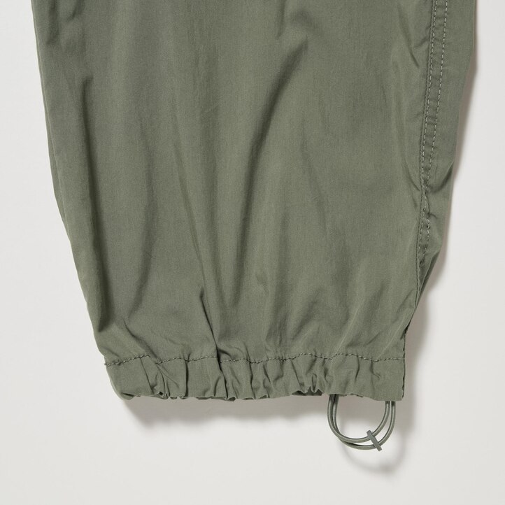 UNIQLO Easy Wide Fit Cargo Trousers Svarte | 71CNUVAEI