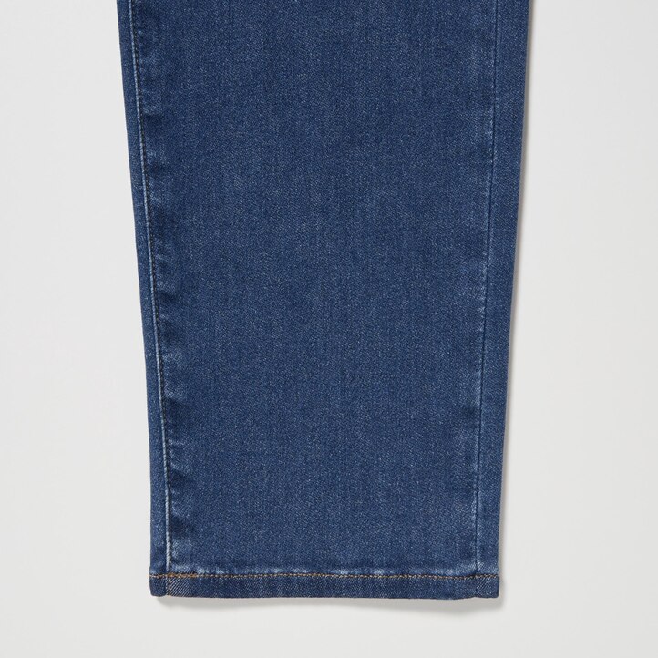 UNIQLO Ezy Ultra Stretch Soft Jeans Svarte | 94JXFDICA