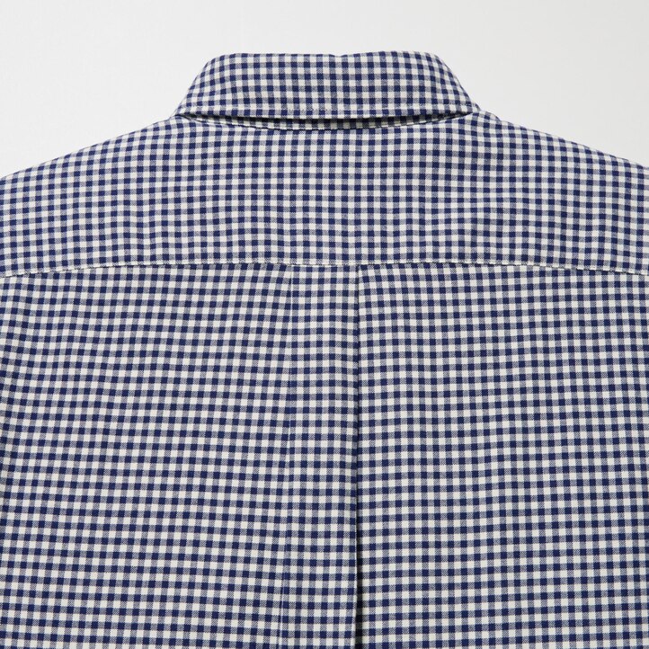 UNIQLO Flannel Regular Fit Checked Shirt Button Down Collar Rød | 65KVXEJYO