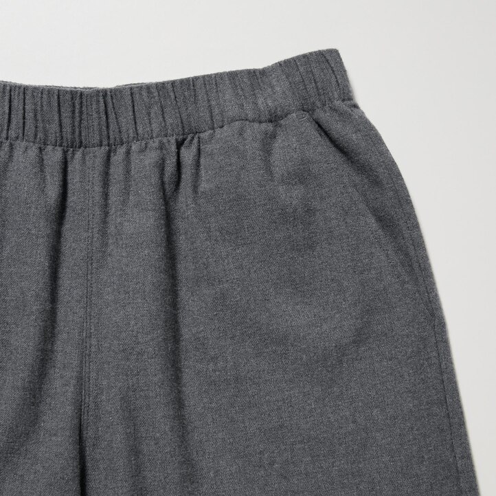 UNIQLO Flannel Trousers Mørke | 46ZLVHGMI