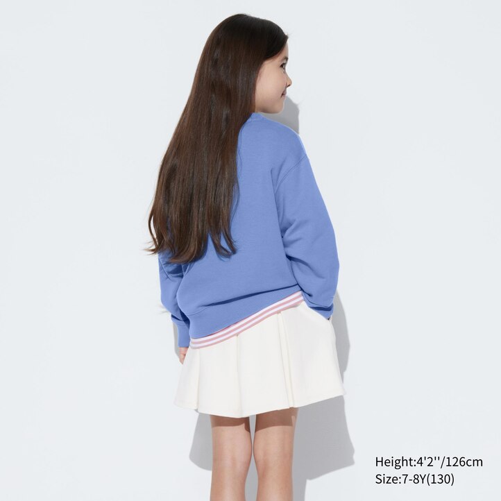 UNIQLO Girls Dry Sweat Mini Skort Svarte | 15GLVUYZJ