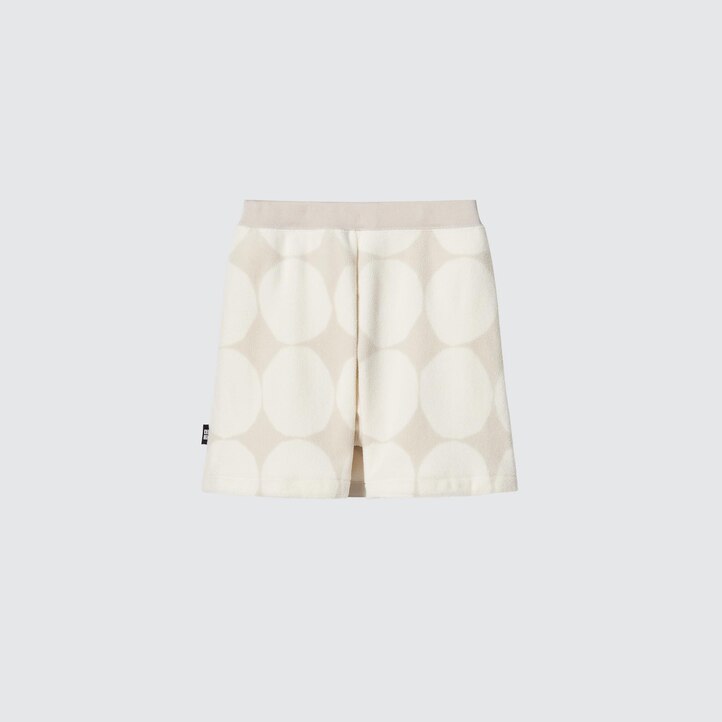 UNIQLO Girls Fleece Mini Skort Lyse | 76RATCQGS